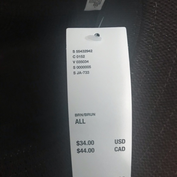 Brown Hat with Leopard Trim - Picture 9 of 10